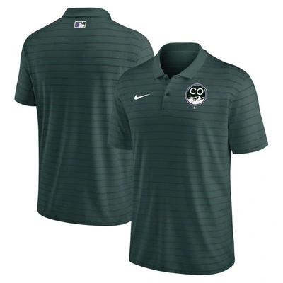 Nike Green Colorado Rockies City Connect Victory Performance Polo