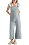 CACHE COEUR MAYA ORGANIC COTTON GAUZE MATERNITY/NURSING JUMPSUIT