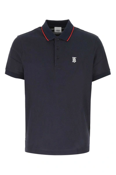 Burberry Polo-xs Nd  Male In Blue