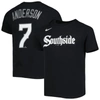 NIKE PRESCHOOL NIKE TIM ANDERSON BLACK CHICAGO WHITE SOX CITY CONNECT NAME & NUMBER T-SHIRT