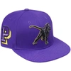 PRO STANDARD PRO STANDARD  PURPLE PRAIRIE VIEW A&M PANTHERS EVERGREEN MASCOT SNAPBACK HAT