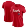 NIKE NIKE  RED LOS ANGELES ANGELS CITY CONNECT WORDMARK T-SHIRT