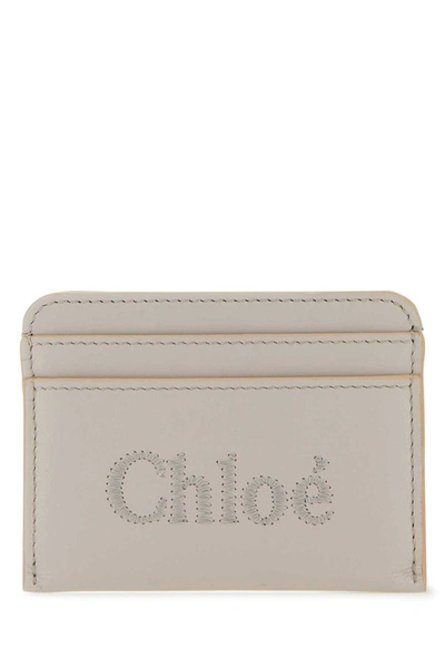 Chloé Chloe Sense Wallet In Wildgrey