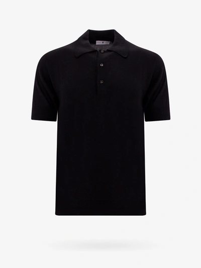 Pt Torino Polo Shirt In Black