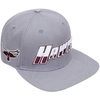 Pro Standard Gray Maryland Eastern Shore Hawks Evergreen Hawks Snapback Hat In Gray