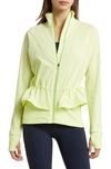 Sweaty Betty Fast Lane Running Jacket In Green