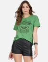 Lauren Moshi Wolf Go Away Oscar In Leaf Green