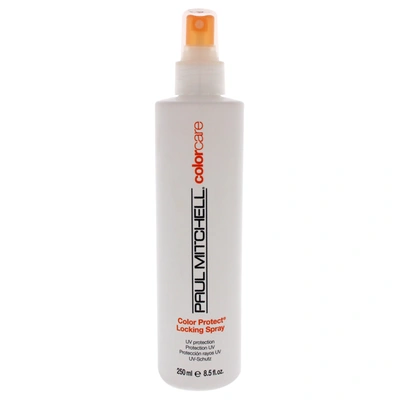 Paul Mitchell Color Protect Locking Spray For Unisex 8.5 oz Hairspray In Silver