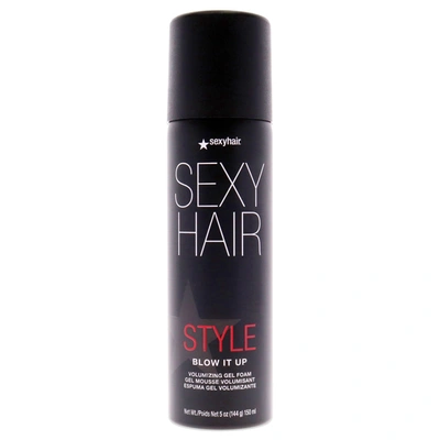 Sexy Hair Style  Blow It Up Volumizing Gel Foam By  For Unisex - 5 oz Gel In Black