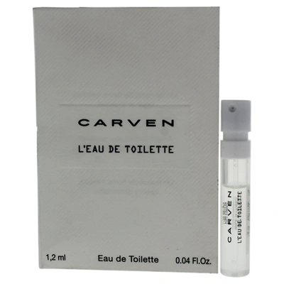 Carven Leau De Toilette For Women 1.2 ml Edt Spray Vial (mini) In White