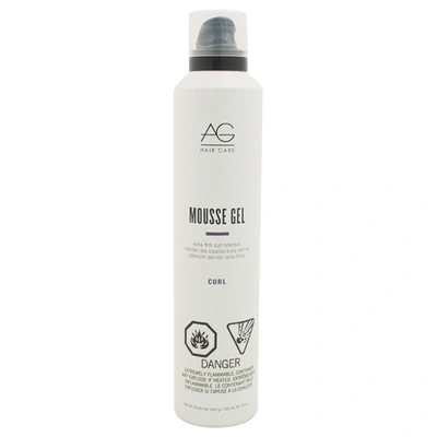Ag Hair Cosmetics Mousse Gel Extra-firm By  For Unisex - 10 oz Mousse In Silver