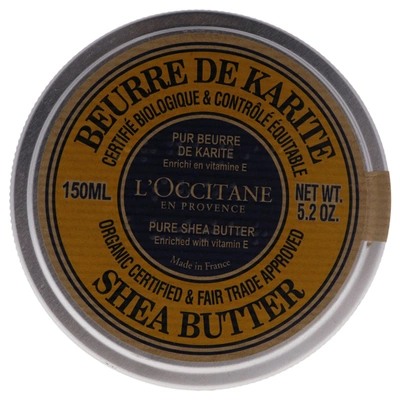 L'occitane Loccitane Organic Pure Shea Butter For Unisex 5.2 oz Moisturizer In Black