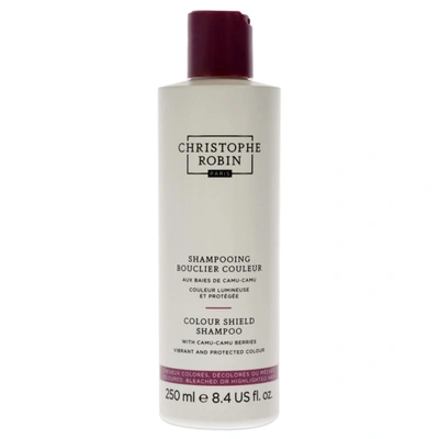 Christophe Robin Colour Shield Shampoo With Camu-camu Berries For Unisex 8.4 oz Shampoo In Silver