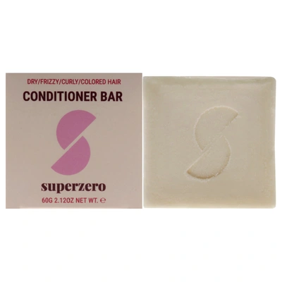 Superzero Conditioner Bar - Curly Colored Hair For Unisex 2.12 oz Conditioner In White