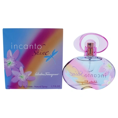 Ferragamo Incanto Shine By Salvatore  For Women - 1.7 oz Edt Spray In Pink
