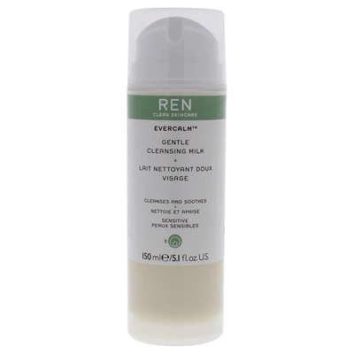 Ren Evercalm Gentle Cleansing Milk By  For Unisex - 5.1 oz Cleansing Milk In Silver