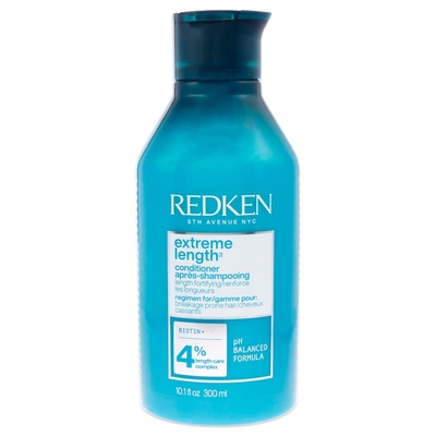 Redken Extreme Length Conditioner-np For Unisex 10.1 oz Conditioner In Blue