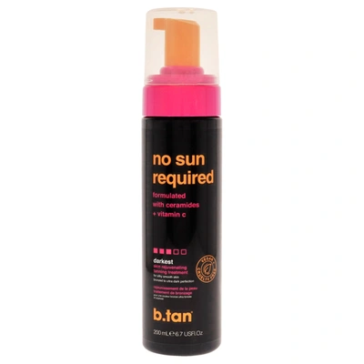 B.tan No Sun Required Self Tan Mousse For Unisex 6.7 oz Mousse In Red