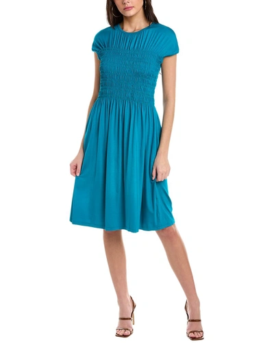 Trina Turk Entertain 2 Midi Dress In Blue