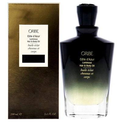 Oribe Cote Dazur Luminous Hair & Body Oil By  For Unisex - 3.4 oz Hair & Body Oil In Black