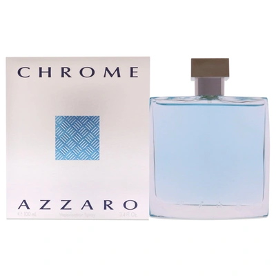 Azzaro Chrome For Men 3.4 oz Edt Spray In Pink