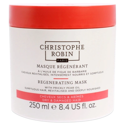 Christophe Robin Regenerating Mask With Prickly Pear Oil By  For Unisex - 8.4 oz Masque In Red