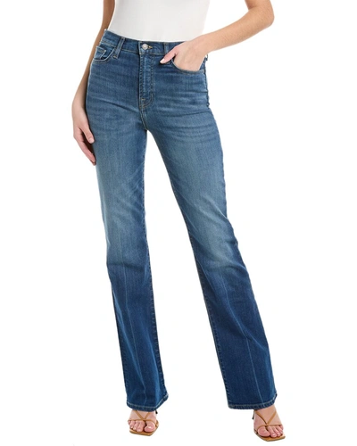 7 For All Mankind Easy Garden Party Bootcut Jean In Blue
