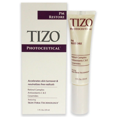 Tizo Photoceutical Pm Restore For Unisex 1 oz Anti Aging In Silver