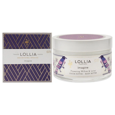 Lollia Imagine Body Butter For Unisex 5.5 oz Moisturizer In Silver