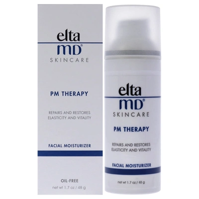 Eltamd Pm Therapy Facial Moisturizer By  For Unisex - 1.7 oz Moisturizer In Silver