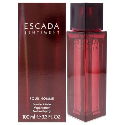 Escada Sentiment By  For Men - 3.3 oz Edt Spray In Pink