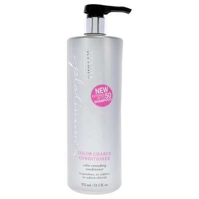 Kenra Platinum Color Charge Conditioner By  For Unisex - 31.5 oz Conditioner In Pink