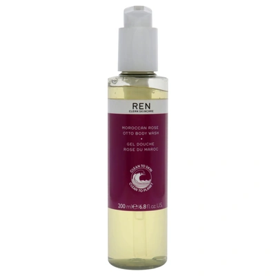 Ren Moroccan Rose Otto Body Wash By  For Unisex - 6.8 oz Body Wash In Red