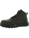 SKECHERS TREADIX MENS LEATHER STEEL TOE WORK & SAFETY BOOT