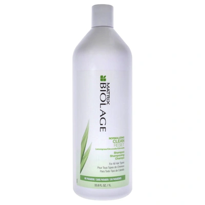 Matrix Biolage Normalizing Cleanreset Shampoo For Unisex 33.8 oz Shampoo In Silver