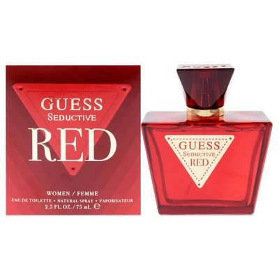 Guess Seductive Red For Women 2.5 oz Edt Spray In Pink