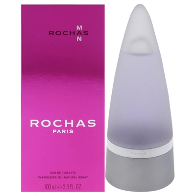 Rochas Man By  For Men - 3.4 oz Edt Spray In Purple
