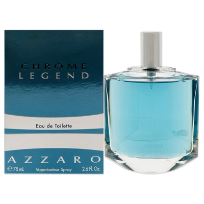 Azzaro Chrome Legend For Men 2.6 oz Edt Spray In Orange