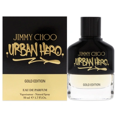 Jimmy Choo Urban Hero For Men 1.7 oz Edp Spray (gold Edition)