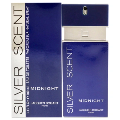 Jacques Bogart Silver Scent Midnight For Men 3.3 oz Edt Spray