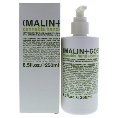 Malin + Goetz Cannabis Hand And Body Wash For Unisex 8.5 oz Body Wash In Silver