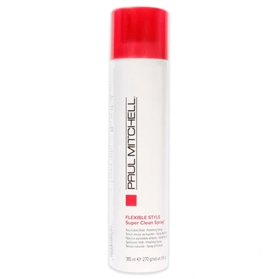 Paul Mitchell Flexible Style Super Clean Spray For Unisex 9.5 oz Hair Spray In Red