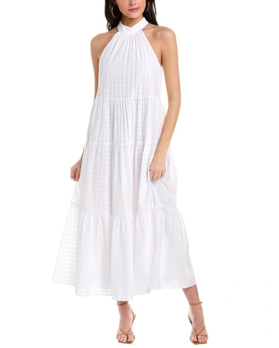 Trina Turk Sunglasses Midi Dress In White