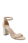 Bandolino Armory Ankle Strap Sandal In Light Natural