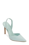 Dkny Macia Slingback Pointed Toe Pump In Sage