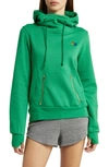 Aviator Nation Ninja Hoodie In Kelly Green