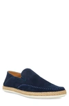 Steve Madden Caydenn Slip-on Shoe In Navy Suede