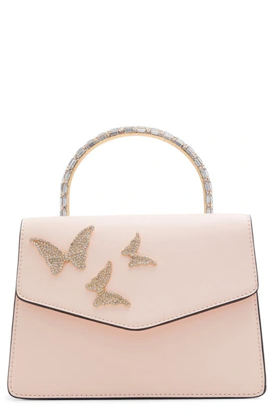 Aldo Celissaax Faux Leather Top Handle Bag In Pink