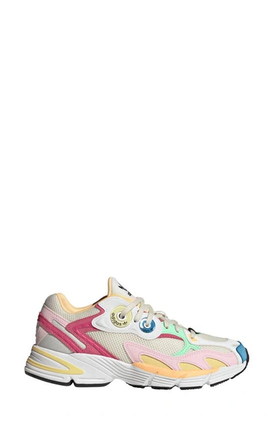 Adidas Originals Astir Sneaker In White/ Mint/ Clear Pink