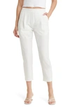Allsaints Aleida Jersey Trousers In Optic White